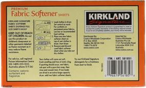 img 1 attached to 🌺 Kirkland Signature Premium Fabric Softener Sheets - Refreshing Scent - 250 CT (Pack of 2)