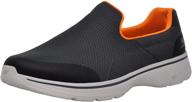 skechers performance incredible walking black men's shoes for athletic logo