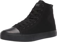 👟 lugz men's stagger sneaker black shoes: style and comfort combined logo