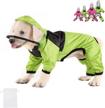 oakve raincoat，transparent windproof jacket，waterproof rainwear dogs logo