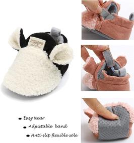 img 2 attached to Sakuracan Newborn Elephant Boys' Slippers Booties - Stylish and Cozy Shoes