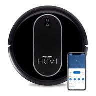 🤖 kalorik home rvc 50229 bk smart robot vacuum & air cleaner - h13 hepa filter, ionizer, uvc lamp, wifi connected - powerful 2600pa suction, alexa & google assistant - black logo