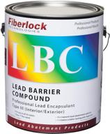 🎨 1 gallon white fiberlock lbc iii industrial lead encapsulant - lead encapsulating paint - 5801 logo
