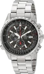 img 3 attached to ⌚ Мужские часы Casio Edifice EF527D-1AV из нержавеющей стали с множеством функций