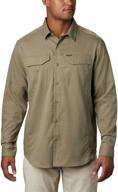 columbia silver ridge sleeve wicking men's clothing logo