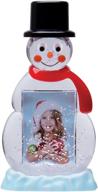 ❄️ frosty fun: snowman photo snow globe - perfect winter keepsake! логотип