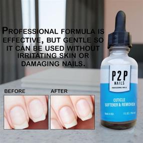 img 3 attached to 🔪 Смягчитель и средство для удаления кутикулы Pedicure & Manicure P2P - Профессиональное лечение кутикулы ногтей - Мгновенное удаление мертвой кожи