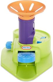 img 1 attached to 🎾 Little Tikes 2 in 1 Splash Hit Tennis: Fun Multicolor Game Set with 3 Balls