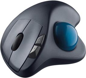 img 1 attached to 🖐️ Enhanced Support for Your Hand with Logitech Wireless M570 Trackball's Sculpted Shape