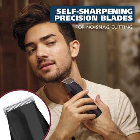 img 3 attached to ✂️ Wahl Cordless Beard Trimmer with Ear, Nose, and Brow Trimmer - A Complete Grooming Solution