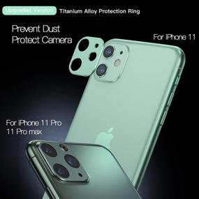 img 3 attached to Camera Lens Protector For IPhone 11 Pro/IPhone 11 Pro Max Camera & Photo