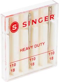 img 2 attached to SINGER Sewing Machine Needles, 1-Pack, Size 18, Pack of 3