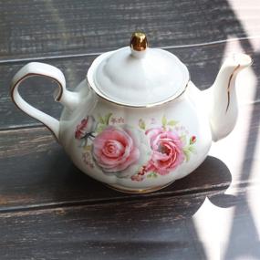 img 1 attached to 🍵 Handmade Ceramic Jomop Pottery Teapot - Enhance Your Tea Experience