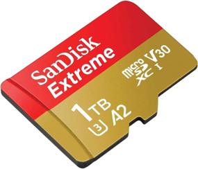 img 1 attached to 💾 SanDisk Extreme 1TB UHS-I Memory Card: High-Performance microSDXC with Adapter