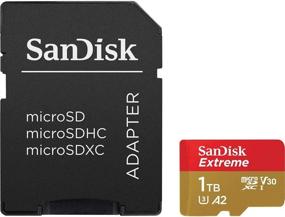 img 2 attached to 💾 SanDisk Extreme 1TB UHS-I Memory Card: High-Performance microSDXC with Adapter