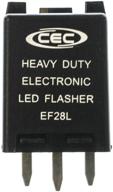 🔦 cec industries ef28l led flasher with enhanced seo logo
