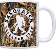 sasquatch research funny hunter coffee логотип