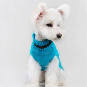 img 3 attached to NACOCO Питомник Переживающих Отличный свитер Совы: идеальная рождественская одежда для кошек и собак!