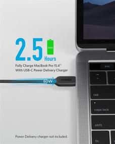 img 3 attached to ⚡️ Кабель Anker Powerline III USB-C to USB-C 2.0 - 10 футов, 60 Вт, для MacBook Pro, iPad Pro, Switch, Samsung Galaxy, Pixel и других устройств (черный)