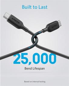 img 2 attached to ⚡️ Кабель Anker Powerline III USB-C to USB-C 2.0 - 10 футов, 60 Вт, для MacBook Pro, iPad Pro, Switch, Samsung Galaxy, Pixel и других устройств (черный)