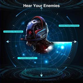 img 3 attached to 🎮 The Ultimate Gaming Experience: Theater-Like Deep Immersive Gaming Headsets with Noise Cancelling, Mic, Compatible with PS4/PS5/PC/Nintendo Switch