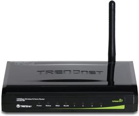 img 3 attached to 💻 TRENDnet TEW-651BR Wireless N Home Router in Piano Black - 150Mbps GREENnet Technology