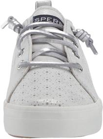img 3 attached to Sperry Lavender Medium Little Girls' Athletic Shoes