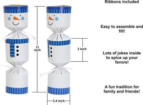 img 3 attached to 🎅 Crafty Fun: Iconikal DIY Make-Your-Own Snowman Christmas Party Favor, 12-Pack