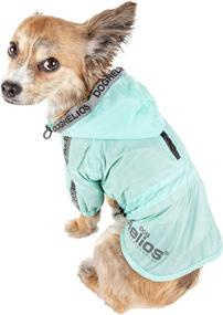 img 2 attached to 🌧️ Ultimate Protection for Your Pet: Dog Helios 'Torrential Shield' Waterproof Multi-Adjustable Pet Dog Windbreaker Raincoat