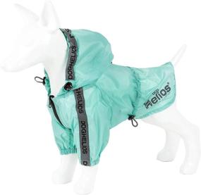 img 1 attached to 🌧️ Ultimate Protection for Your Pet: Dog Helios 'Torrential Shield' Waterproof Multi-Adjustable Pet Dog Windbreaker Raincoat