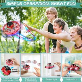 img 2 attached to Rotating Helicopter for Birthdays, Christmas, Sports & Outdoor Play - Perfect for Fun Activities!