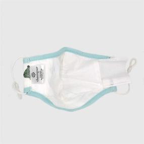 img 1 attached to Reusable Cotton Kids Face Mask with Filter Pocket