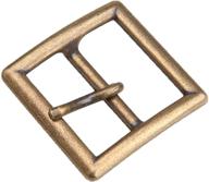 kokungkuan brass square center buckle logo