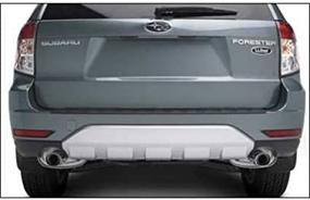 img 4 attached to 🚘 Authentic Subaru E551SSC100 Rear Bumper Underguard