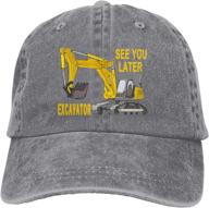 nvjui jufopl excavator baseball vintage boys' accessories logo