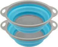 🥣 southern homewares collapsible drainer and bowl set - kitchen strainer pack for preparation and cooking logo