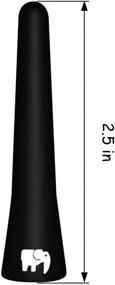 img 3 attached to 📻 Optimized FM/AM Reception Short Rubber Copper Core Antenna for Chevy - Silverado (2007-2021), Colorado (2003-2021), Equinox (2003-2017), Avalanche (2002-2013), 2.5" inch - ONE250