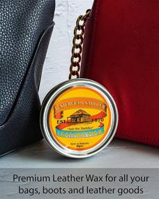 img 1 attached to 🌧️ Premium Australian Made Waterproof Leather Wax: Complete Leather Care Solution - Condition, Clean, and Safeguard Your Leather Goods