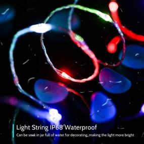 img 2 attached to 🌈 Colorful and Waterproof 66FT LED Rope Lights for Outdoor Parties and Home Decor