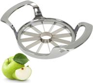 hedume apple slicer: 12-blade corer, stainless steel fruit slicer for apples, pears, oranges, and more logo