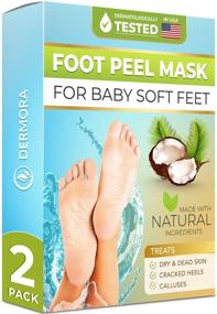 img 4 attached to Coconut Foot Peel Mask Cruelty Free