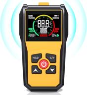 🌲 enhanced 4-in-1 inductive pinless wood moisture meter: pinless-type digital moisture detector for drywall, firewood, and masonry логотип