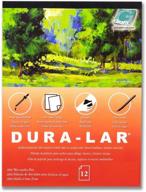 🎨 grafix dura-lar 004 film: water-based mediums, watercolor, compositions, surfaces, printmaking, 9x12, wet media, 12 logo