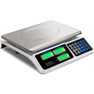 🥩 goplus 66 lb deli scale price computing commercial food produce electronic counting weight (silver): accurate and efficient pricing solution logo