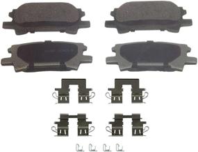 img 4 attached to 🔵 Wagner ThermoQuiet PD996 Ceramic Brake Pads Set with Advanced Disc Technology