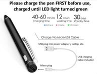replacement active stylus pen for lenovo yoga 730, 720, mix, miix, flex 6, 5 2-in-1 laptops - ideal for drawing and writing on touch screens (not compatible with windows ink) logo