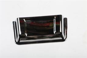img 2 attached to Chrome Cowl Vent Scoop for 98-18 Jeep Wrangler TJ/JK by Rugged Ridge 11352.11