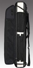 img 1 attached to 🎱 LUCASI Tournament Pro 4x8 Pool Cue Case: Ultimate Storage for 4 Cues, Jump Break, Extensions, Extra Shaft & More