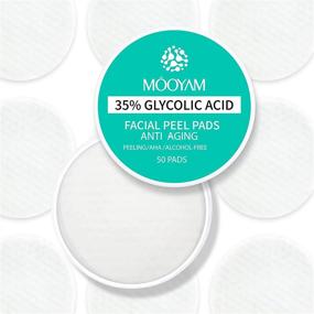 img 3 attached to 35% AHA Glycolic Acid Resurfacing Peel Pads with Vitamins B5, C & E, Green Tea Extract - Targets Dark Spots, Acne, Breakouts, Fine Lines & Wrinkles - 50 Pads, Anti-Aging Formula