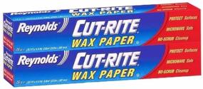 img 2 attached to 🍽️ Reynolds Wrap Cut-Rite Wax Paper - 2 Pack, 75 Sq Ft Total - Premium Quality Kitchen Must-Have